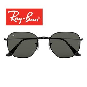 RayBan Hexagonal Black RB3548N Men & Women